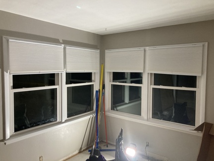 Living Room Blinds Installed
